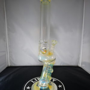 Pistol Grip w/ Silver fume and Kermit marble by JP Killman