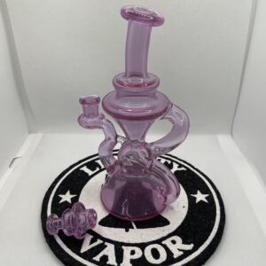 Blob Glass Klein Recycler w/ spinner cap B 10mm