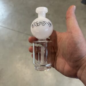 Puffco Peak/Peak Pro ball top by AFM, white
