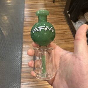 Puffco Peak/Peak Pro ball top by AFM, green accents